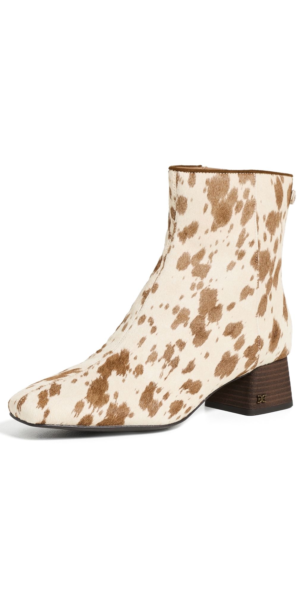 Sam Edelman Paige Booties Taupe/Ivory 6.5