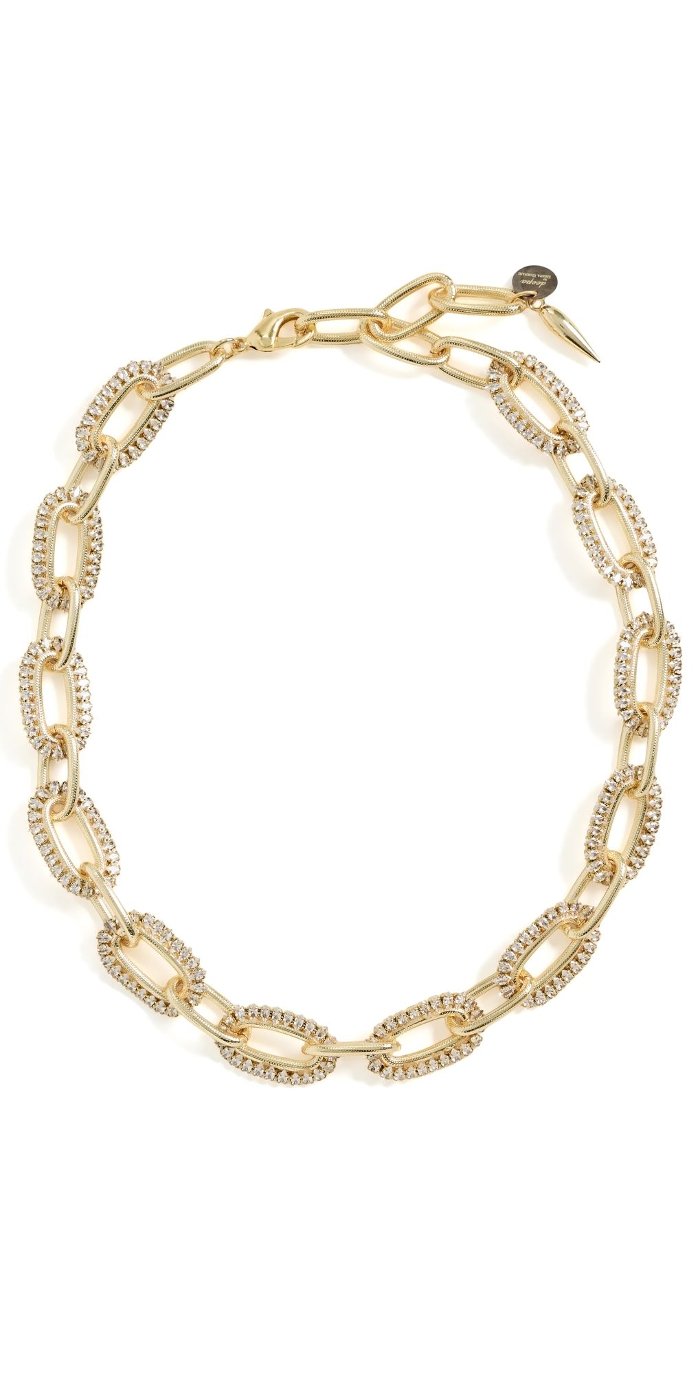 Deepa Gurnani Kavi Necklace Gold One Size