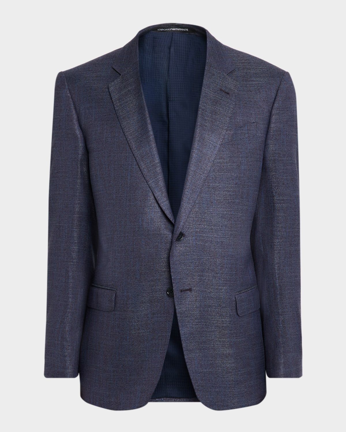 Men & apos;s Bamboo Viscose Blurred Plaid G Line Sport Coat