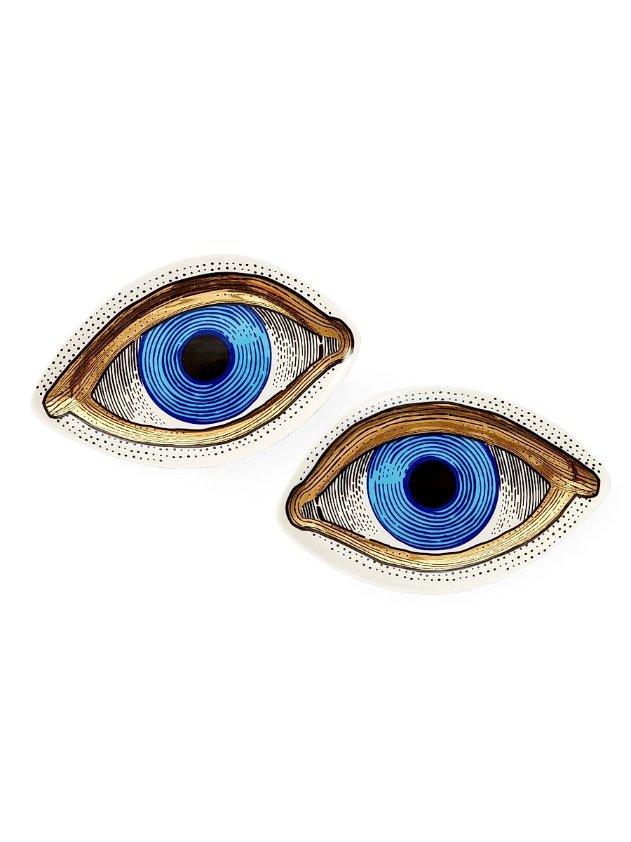 Jonathan Adler Eye Trinket Trays 2-Piece Set