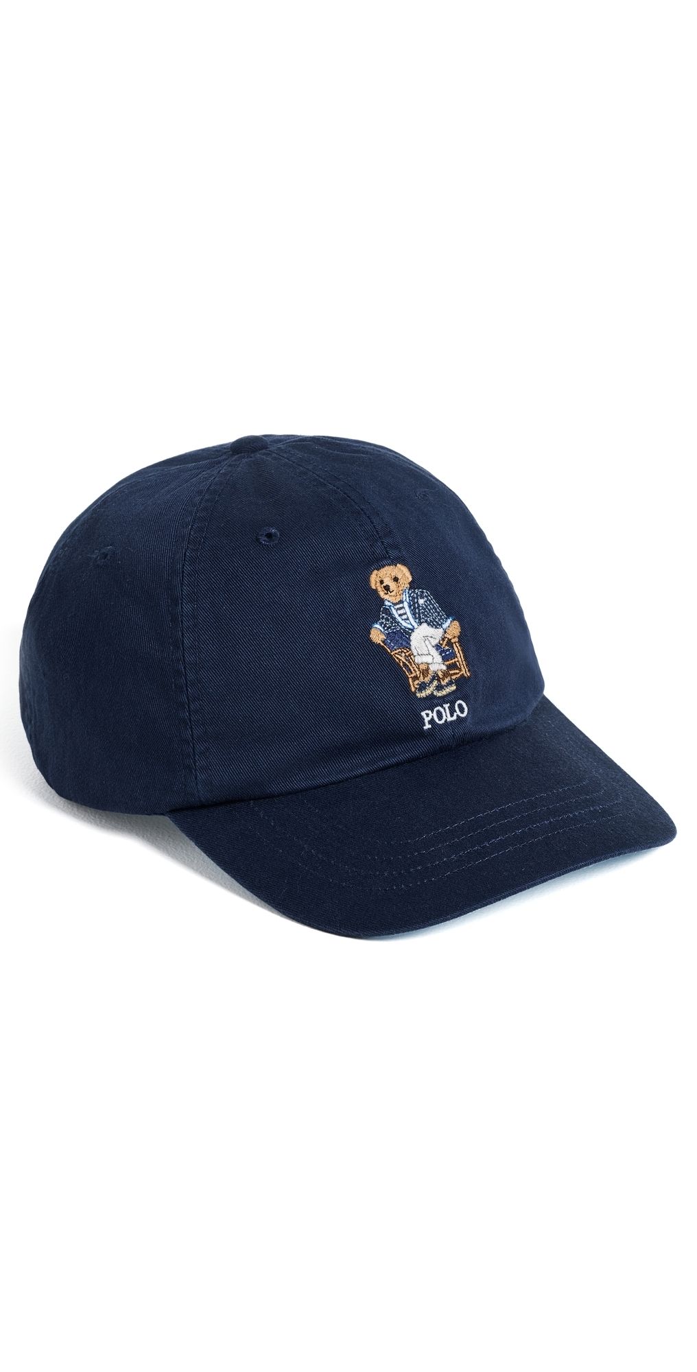 Polo Ralph Lauren Cotton Twill Newport Bear Sport Cap Newport Navy w/ Newport Bear One Size