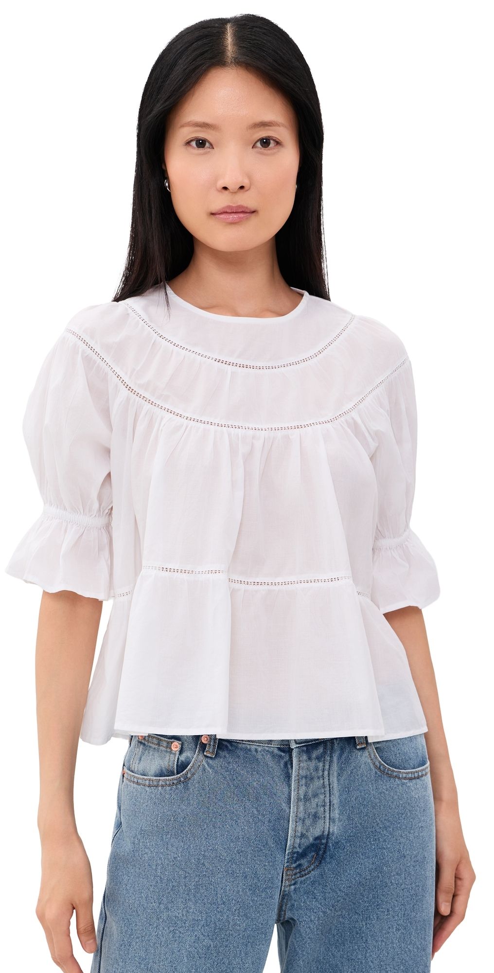 Merlette Sol Blouse White M