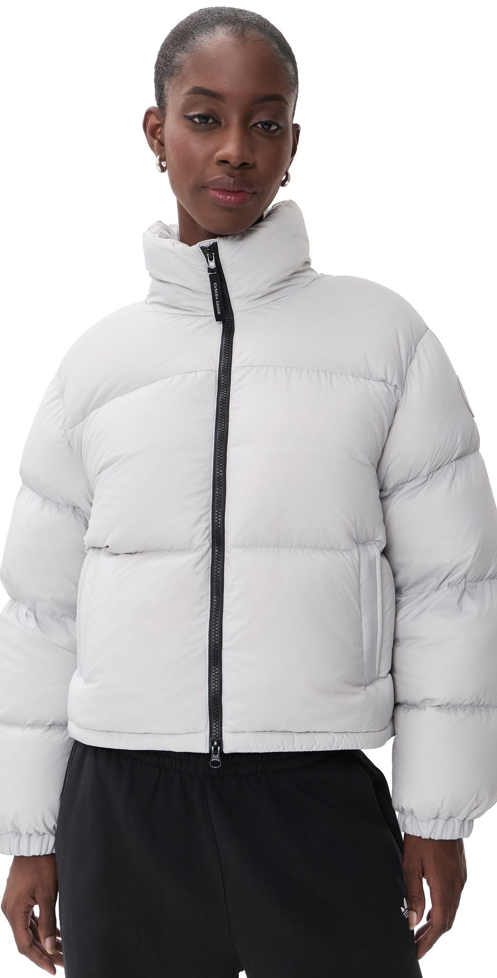 Canada Goose Fallon Puffer Jacket Lunar Frost L
