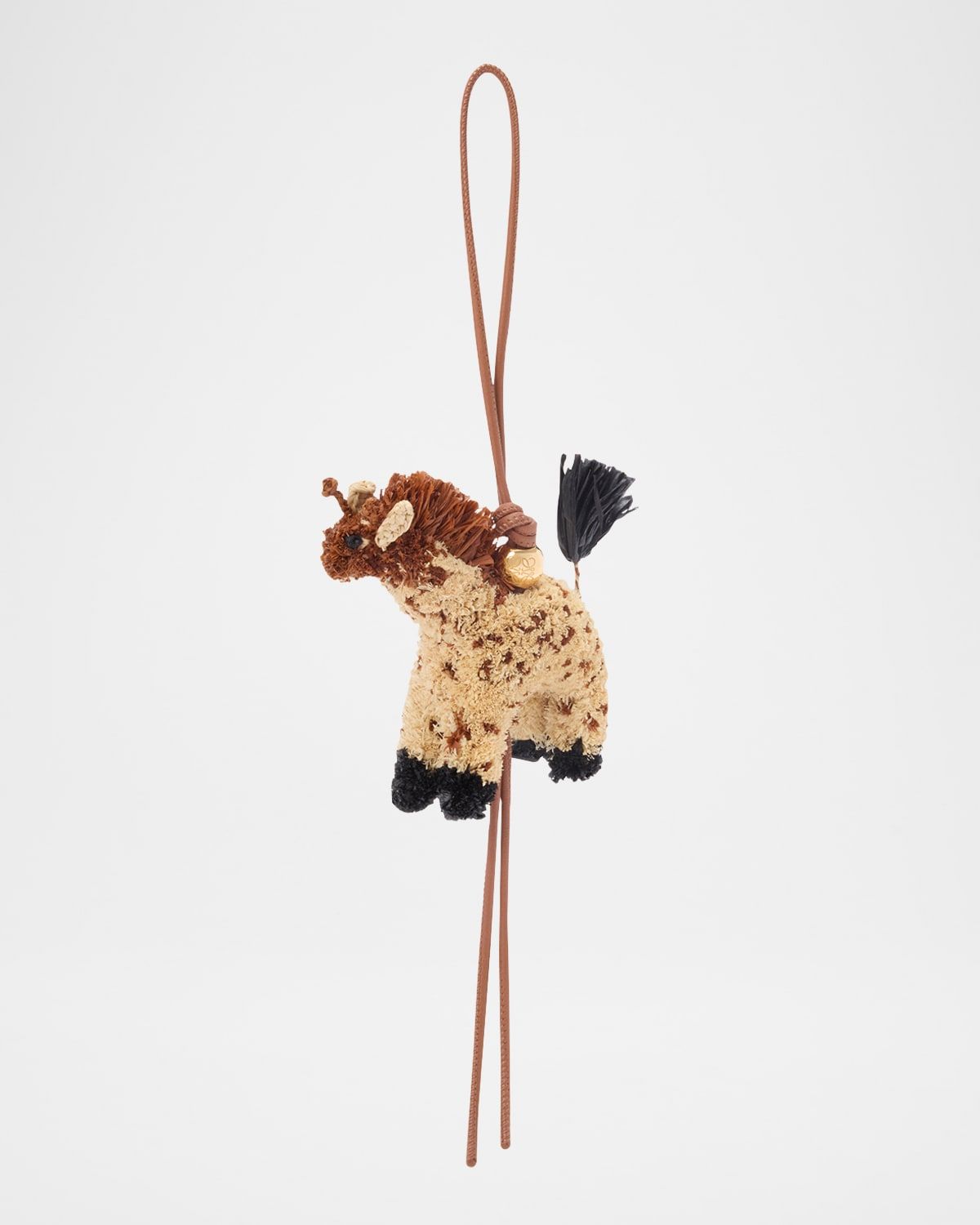 x Paula's Ibiza Giraffe Charm in Raffia