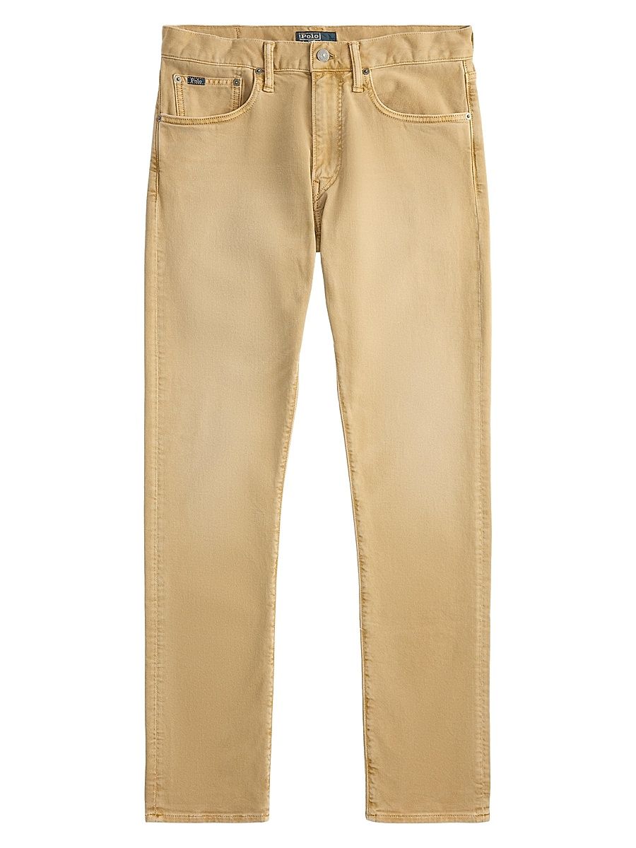 Men's Sullivan Slim-Fit Straight-Leg Jeans - Hillstone Classic Camel - Size 42