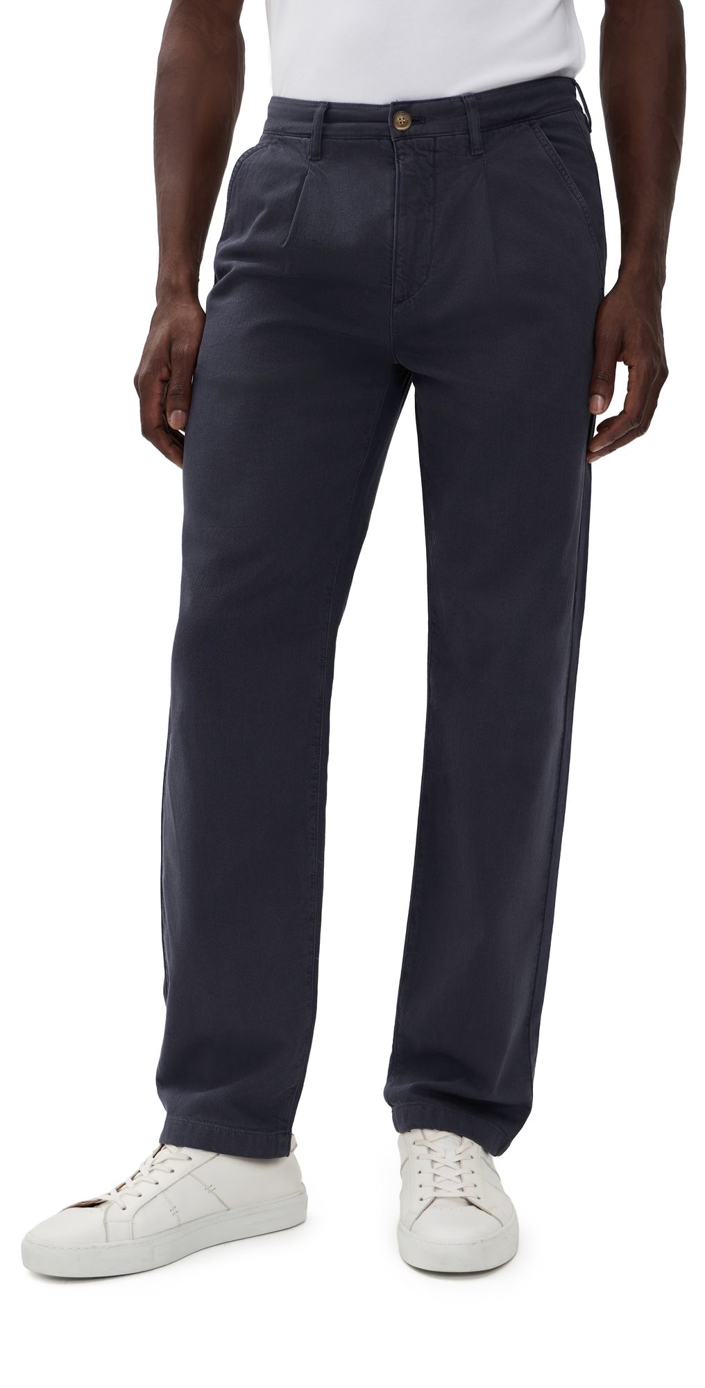 Marine Layer Relaxed Pleated Pants 32 Olive 32