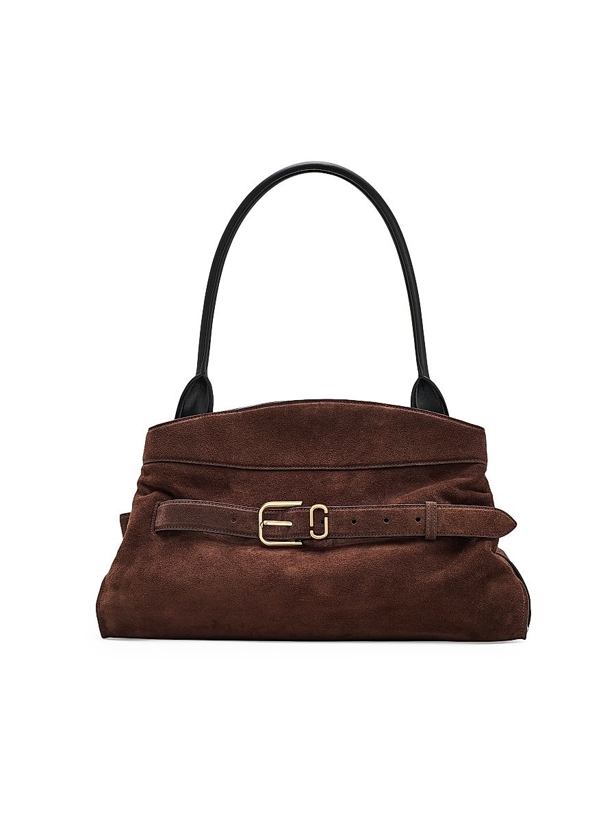 Women's Dakota Suede Satchel - Copper