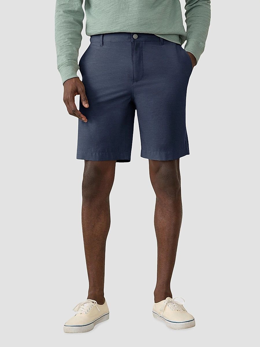 Faherty Brand Men's All Day Tailored Shorts - Blue Nights - Size 29