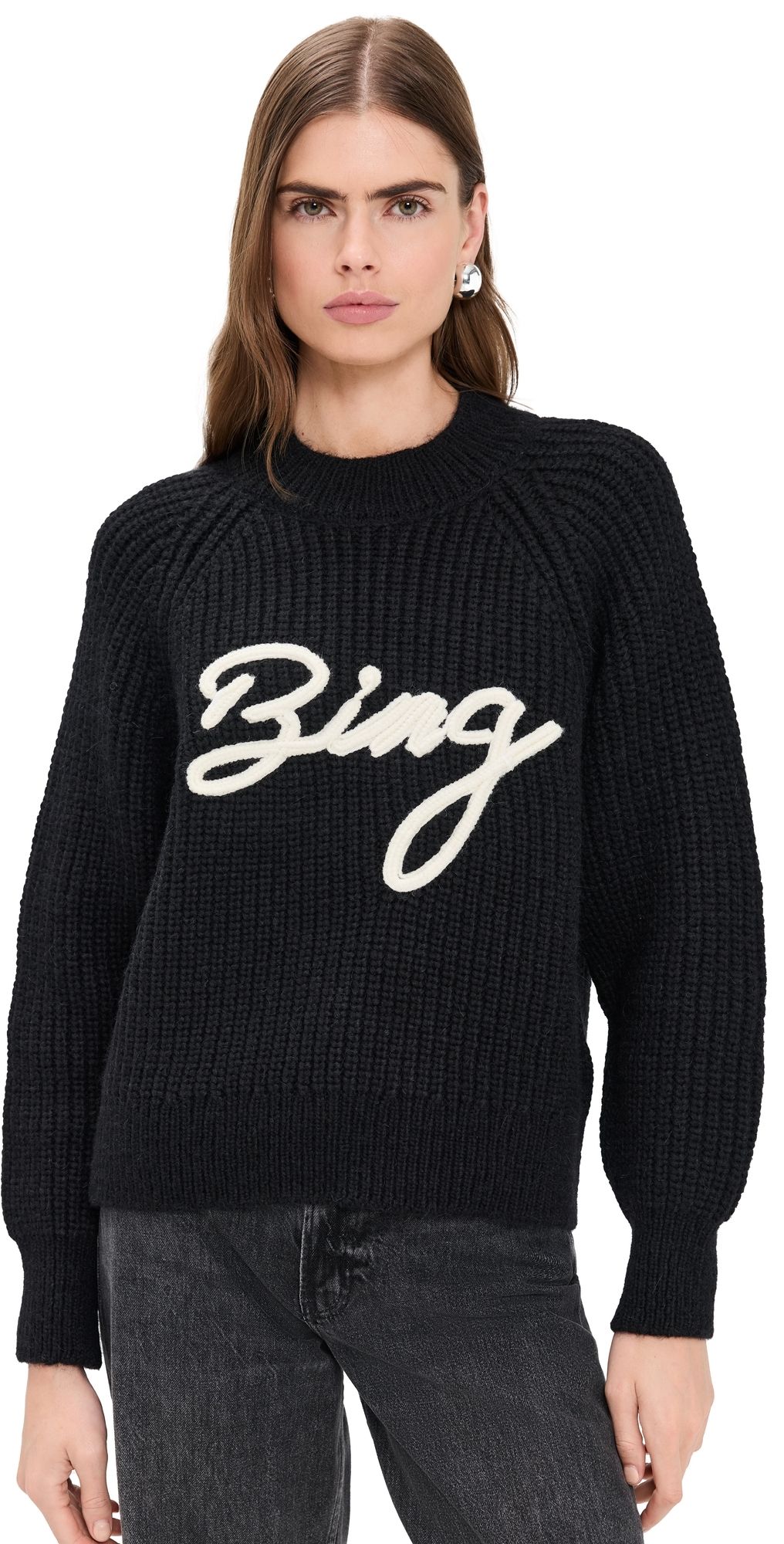 ANINE BING Bing Kendrick Sweater Black XS