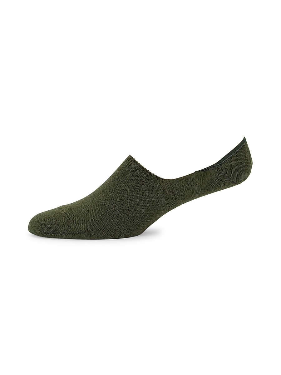 Men's COLLECTION Ped No-Show Socks - Olive