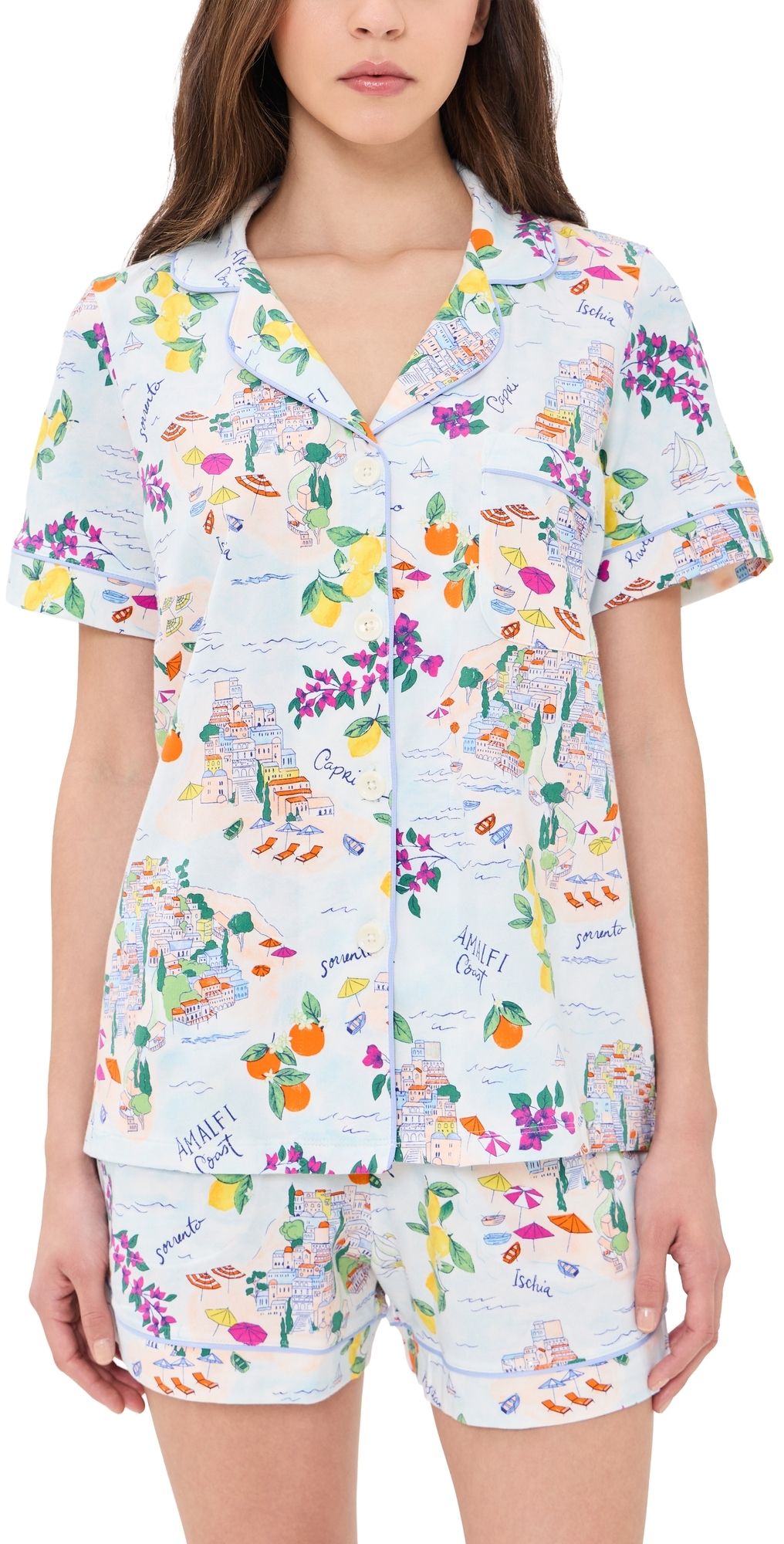 BedHead PJs Amalfi Escape Pajama Set Amalfi Escape 2X