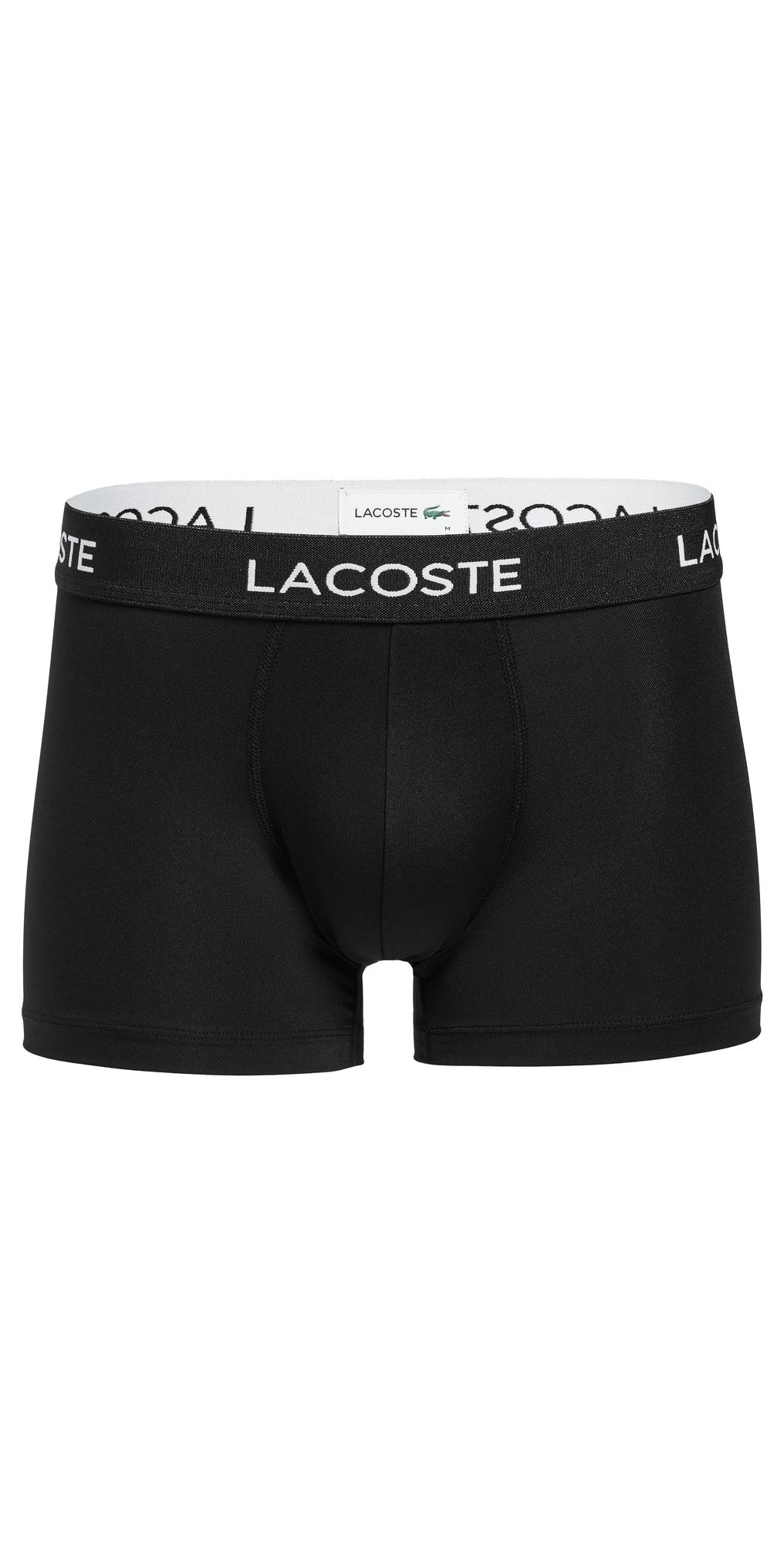 Lacoste Microfiber Trunks 3 Pack Black XL