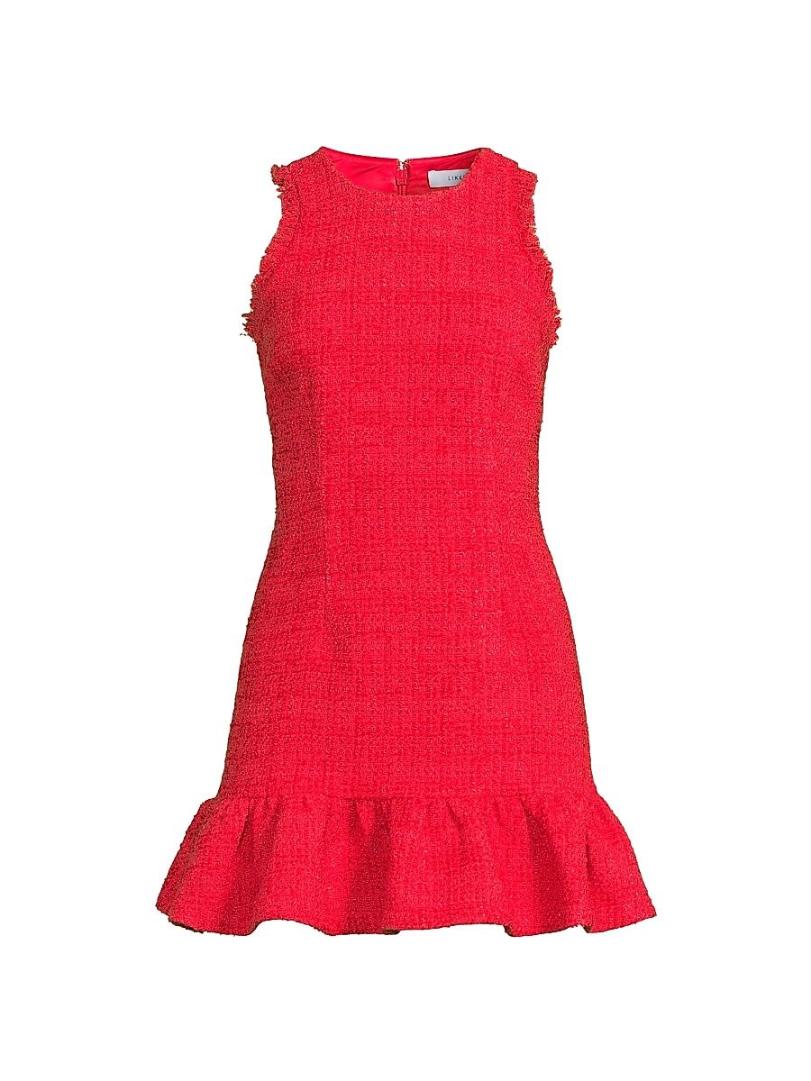 Women's Remi Bouclé Minidress - Bittersweet - Size 14