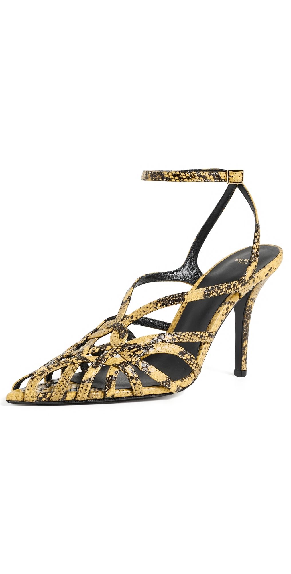 Balmain Sandal Cage Heels Mimosa 38
