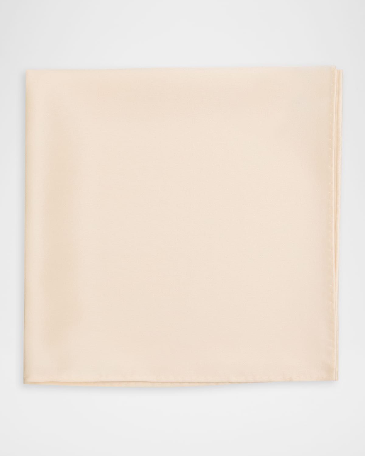 Men & apos;s Textured Solid Silk Pocket Square