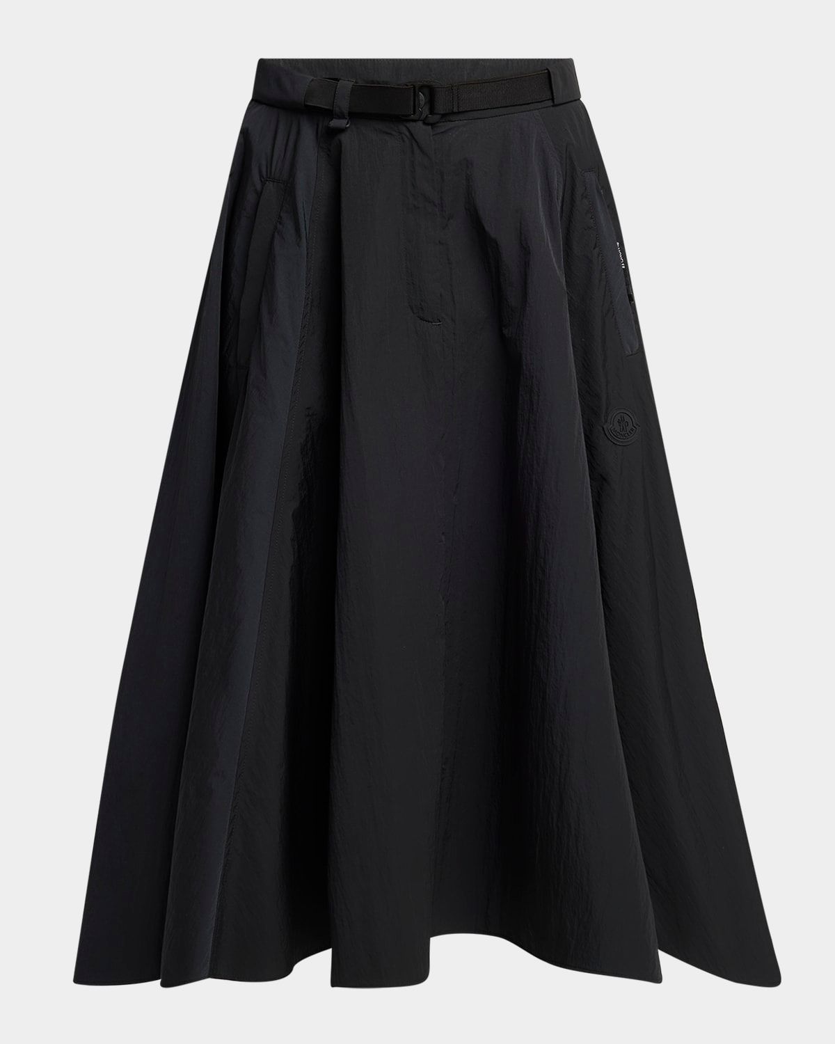 Belted Midi Skirt