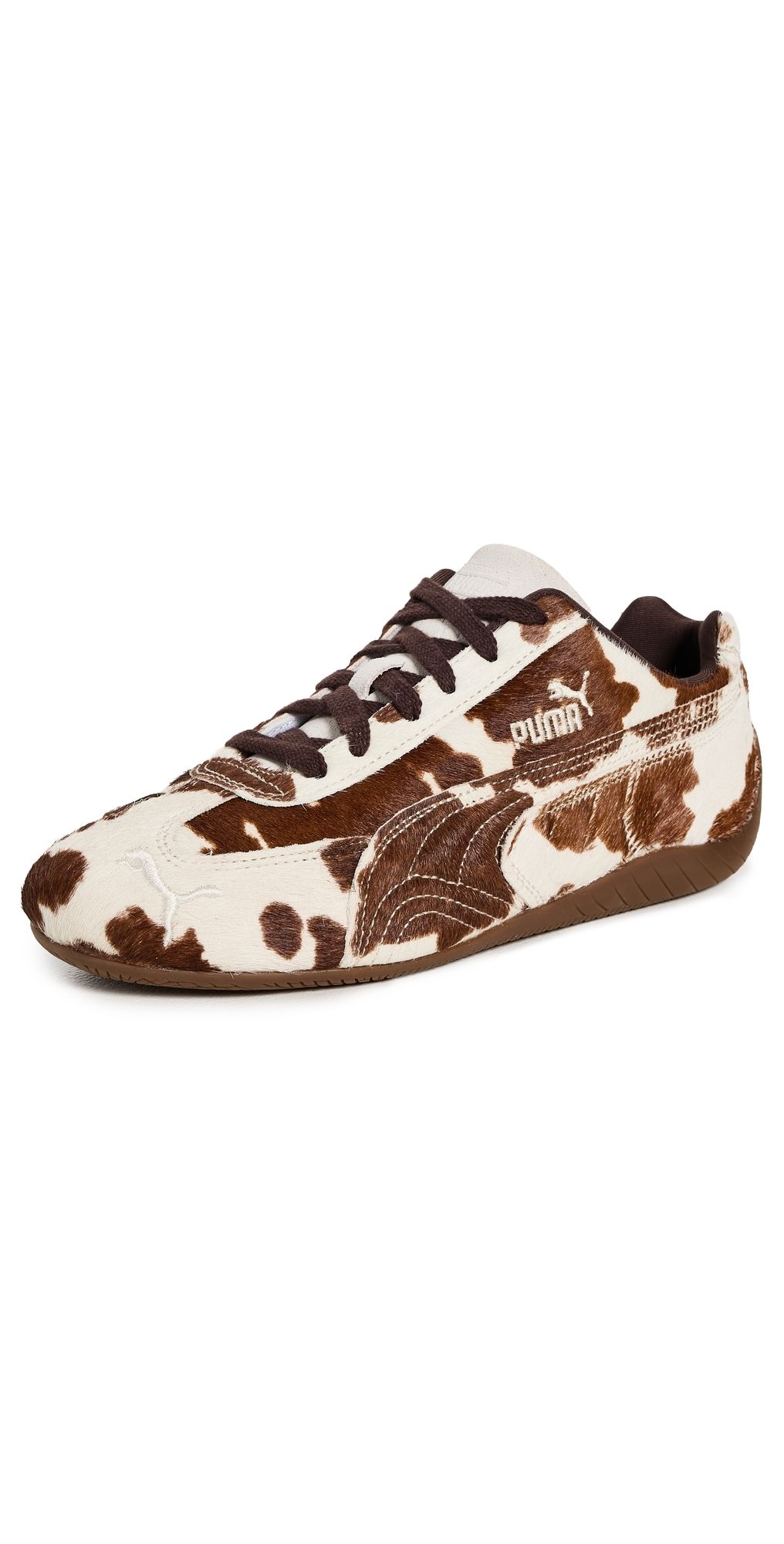 PUMA Speedcat Cow Sneakers Chocolate Brown/Gum 8