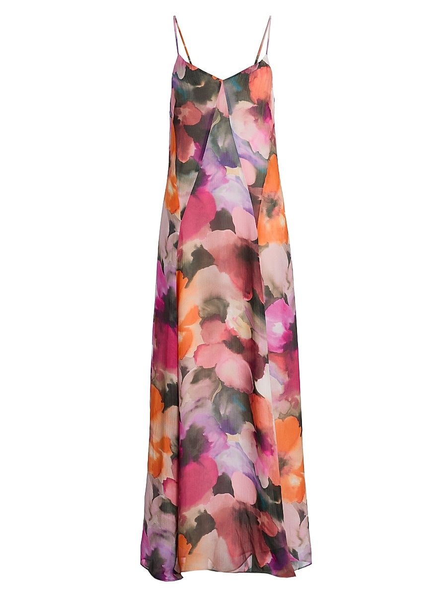 Women's Emory Floral Maxi Dress - Lumiere Fleur - Size 0