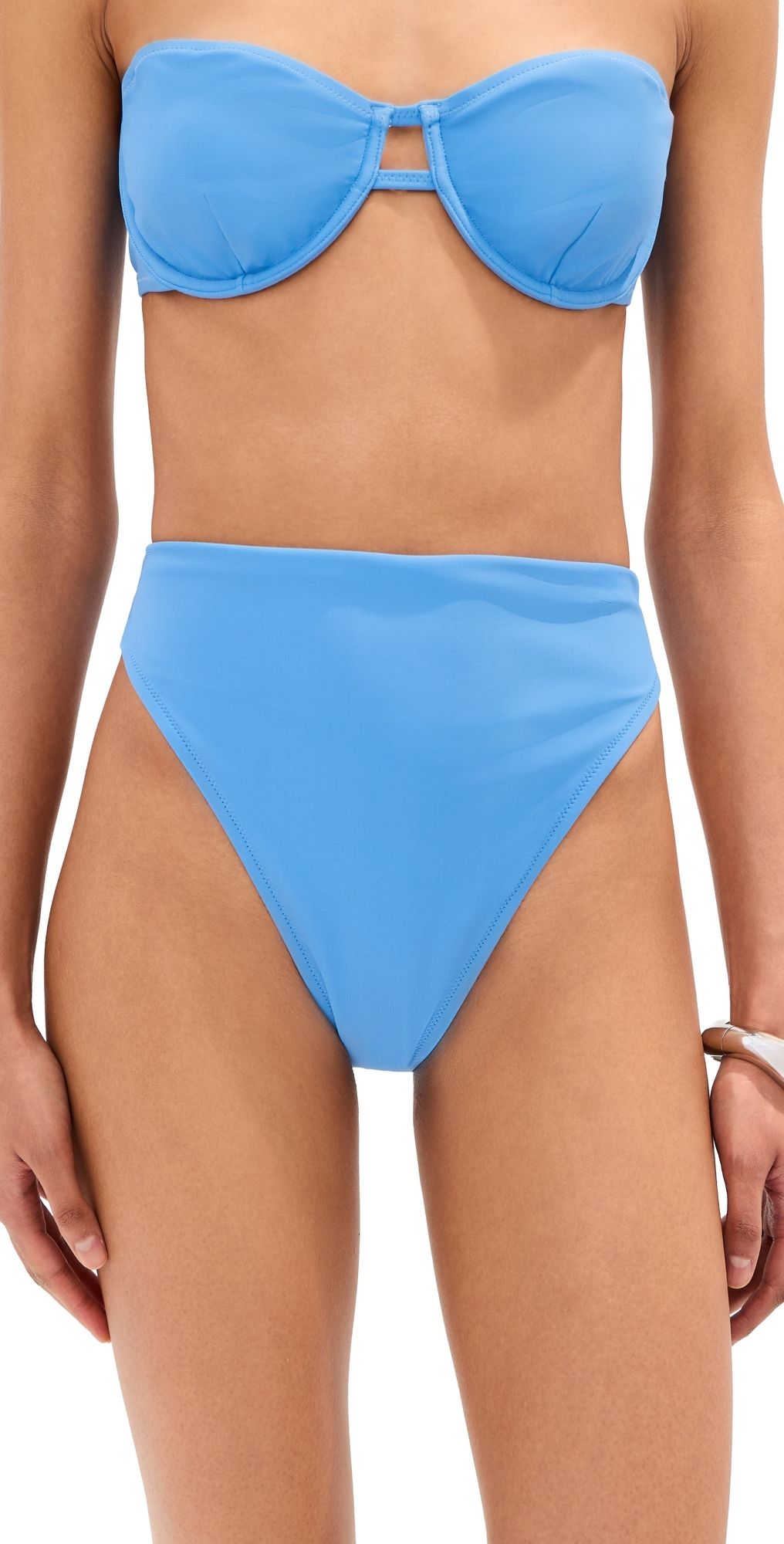 LE BOP High Waisted Bikini Bottoms Marina L