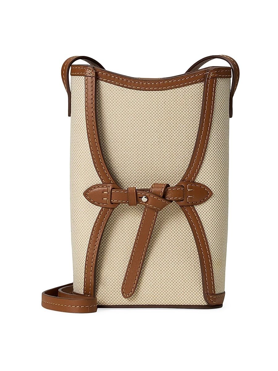 Women's The Ralph Canvas Phone Pouch - Natural Gold