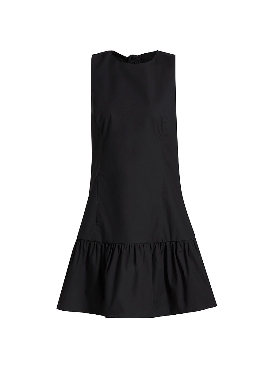 Women's Marilyn Drop Waist Minidress - Black - Size Large