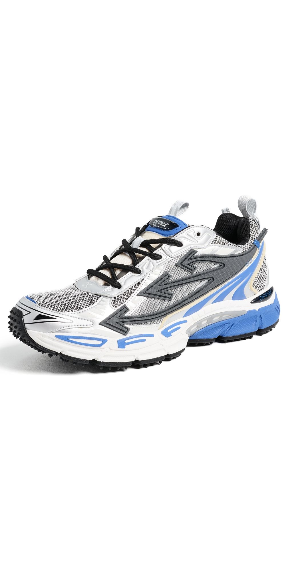 Off-White Be Right Back Sneakers Gray/Blue 46