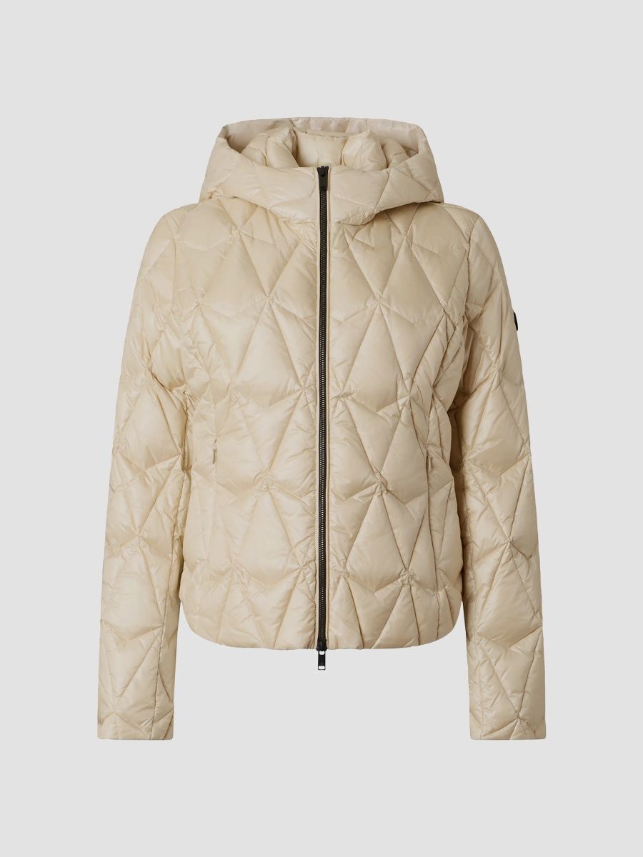 Moose Knuckles Women's Iceberg Down Lightweight Jacket - Alabaster - Size XL