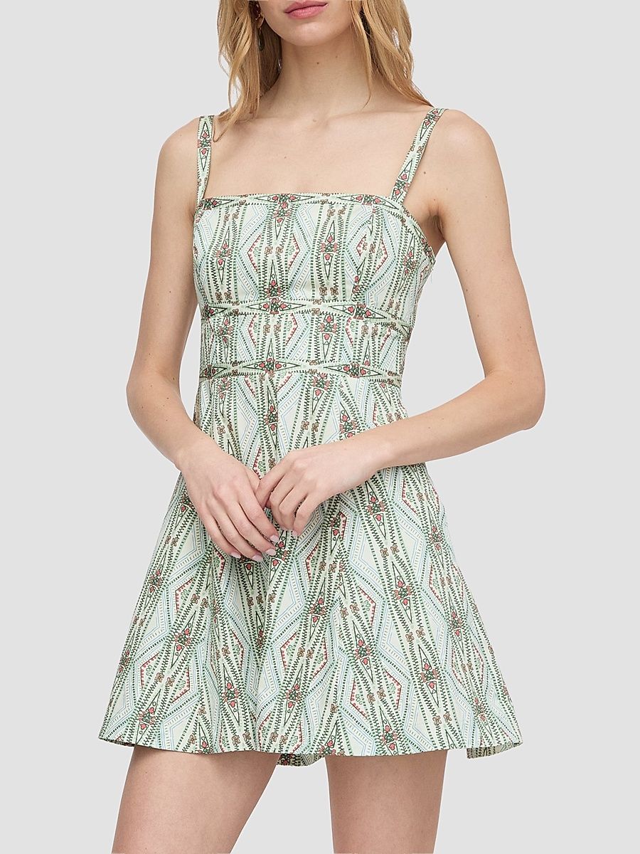 Women's The Margot Mini Dress - Sundial Stripe - Size XXL