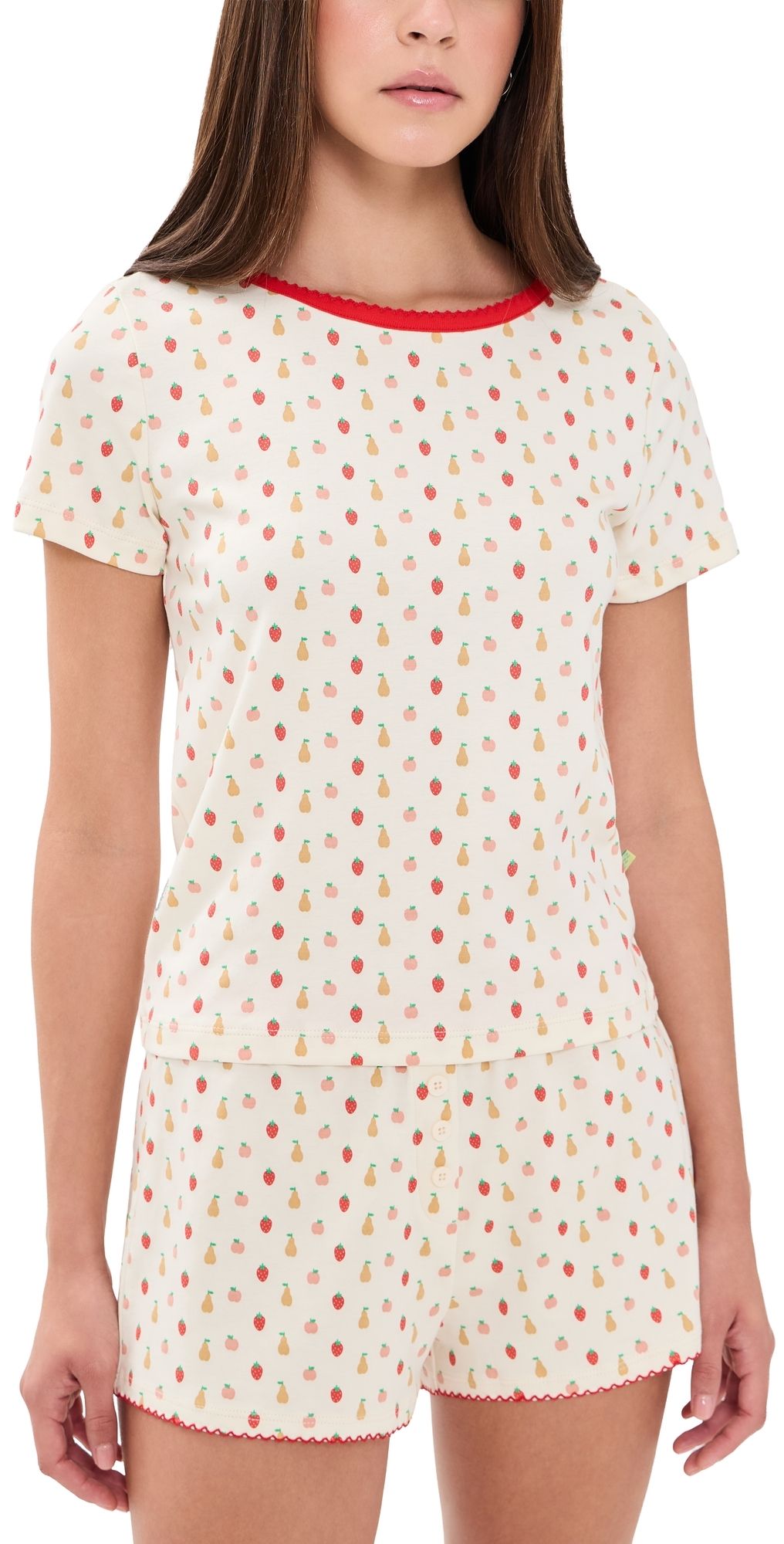 Cozyland by Morgan Lane Suzie PJ Set Fruiti Tutti Print P