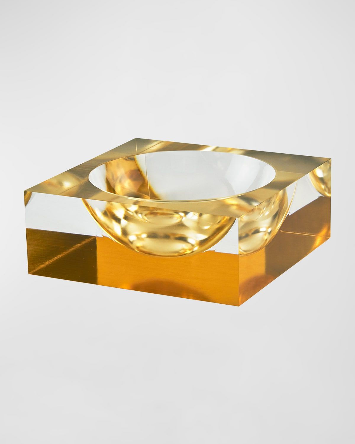 Lucite Decorative Bowl
