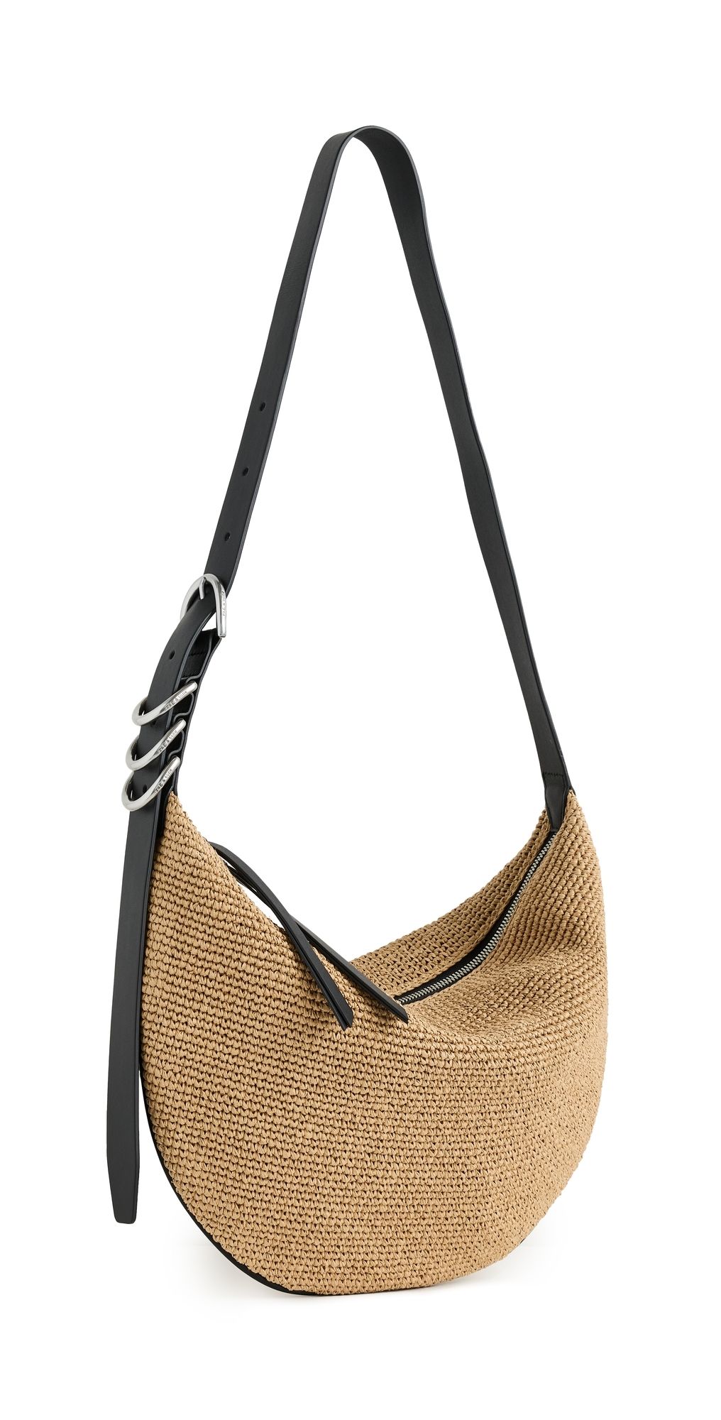 rag & bone Mercer Medium Hobo Bag Natural One Size