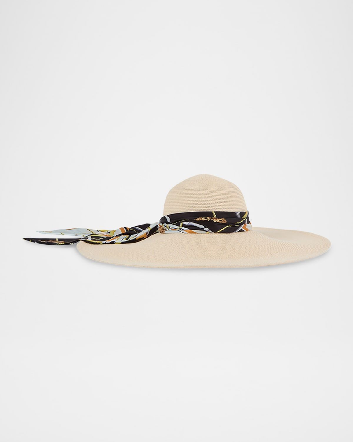 Sunny Satin Scarf Sun Hat