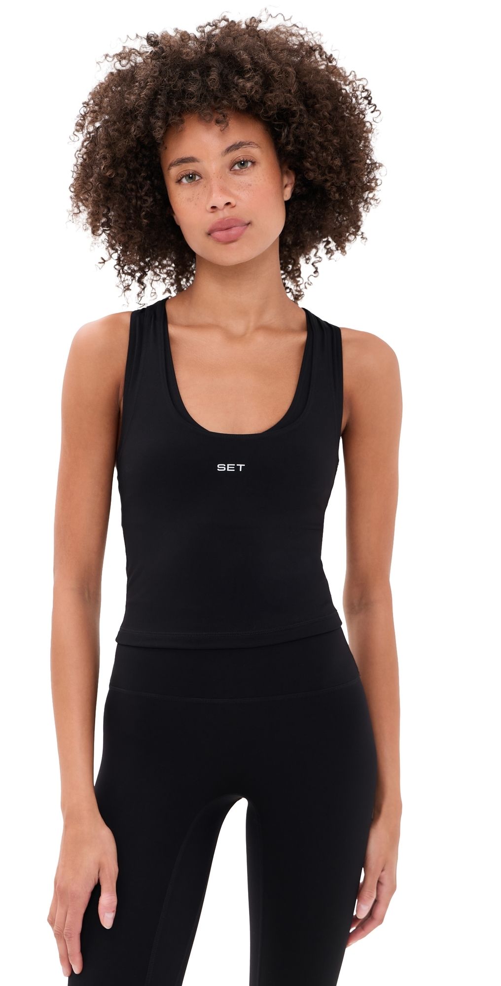 SET Sporty Gym Tank Onyx M