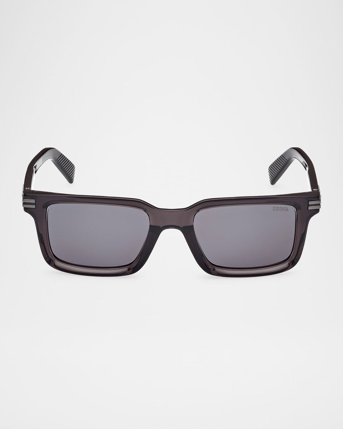 Men & apos;s Rectangle Acetate Sunglasses