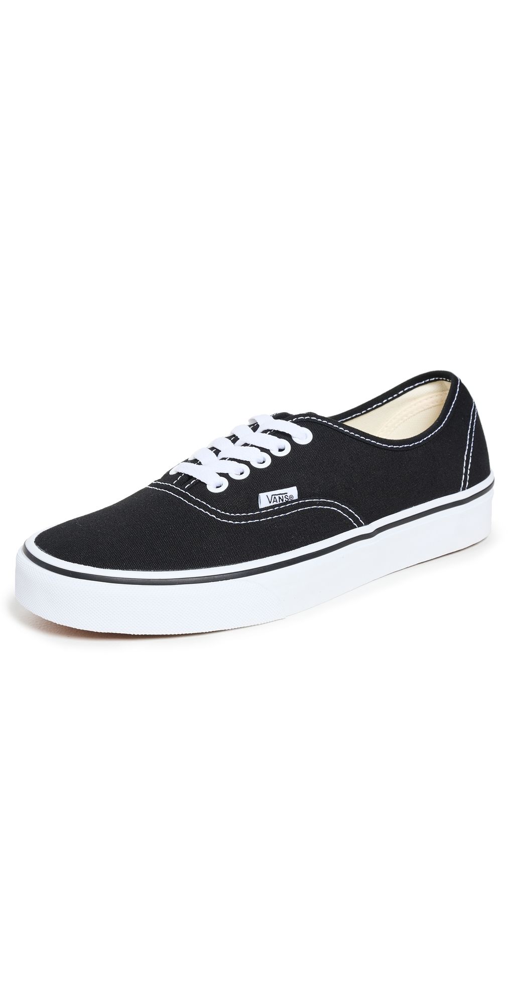 Vans Authentic Unisex Sneakers Black/White M 4.5/ W 6