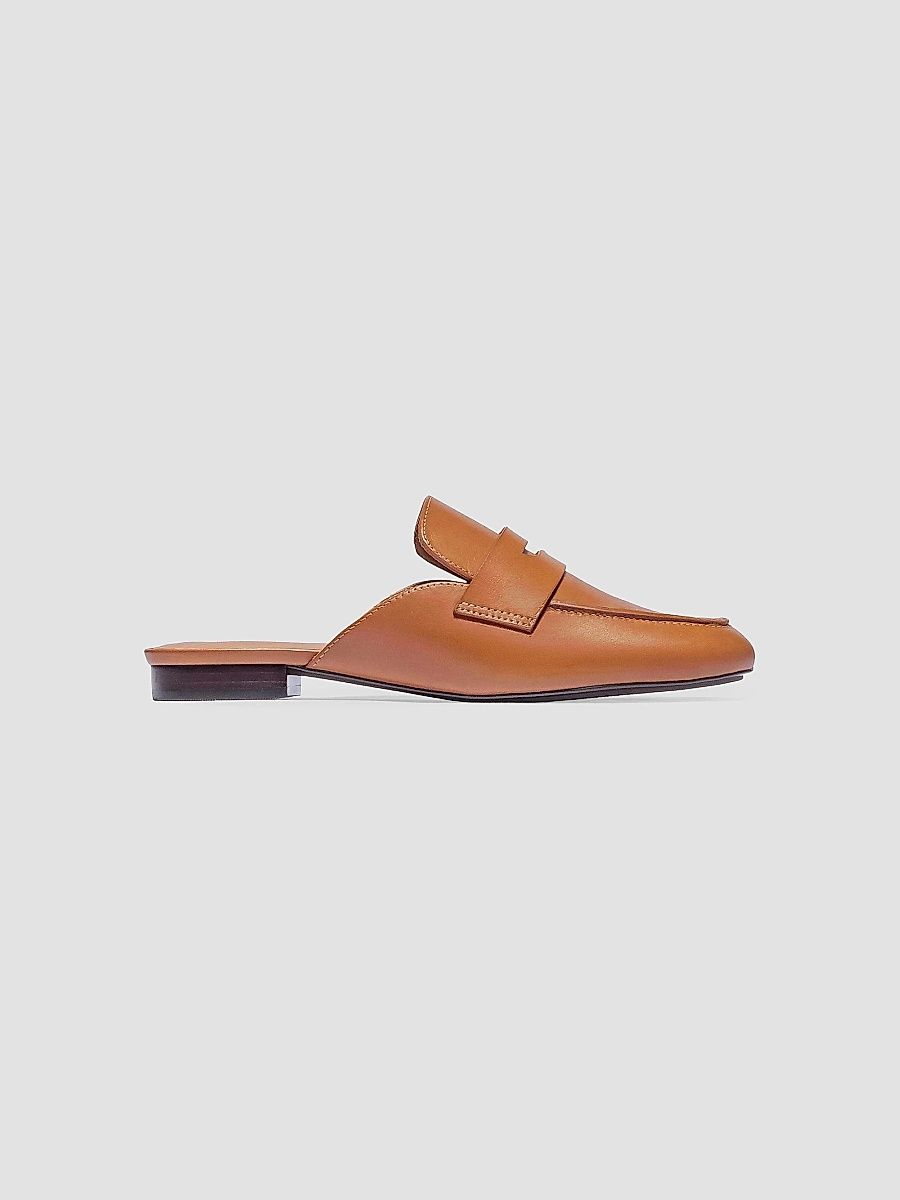 Bernardo Women's Balda Loafer Mules - Luggage - Size 11