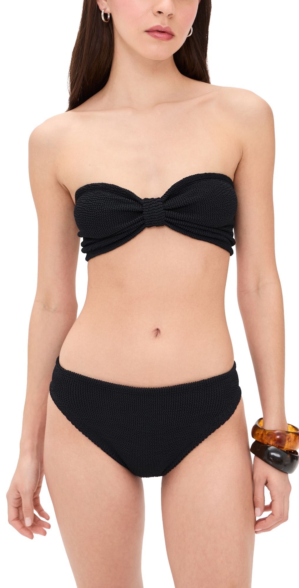 Hunza G Bikini Set Black One Size