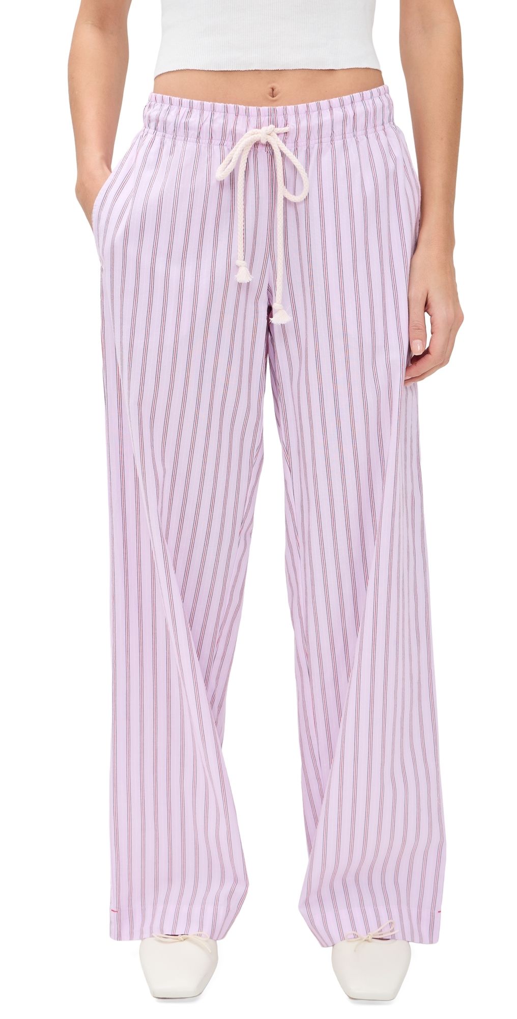 XIRENA Brinna Pants Blush Cherry Stripe L
