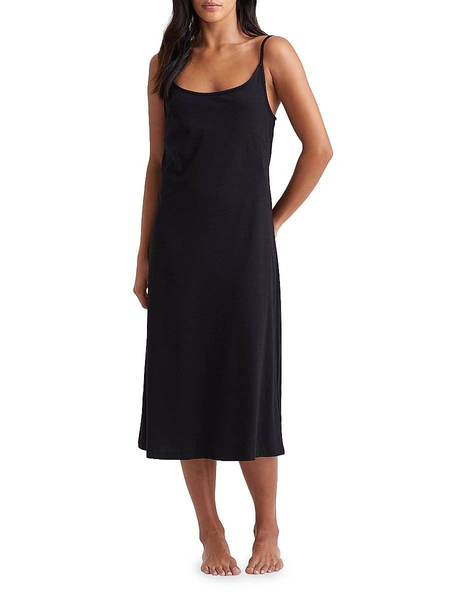 Women's Juliette Modal Nightie - Black - Size Medium
