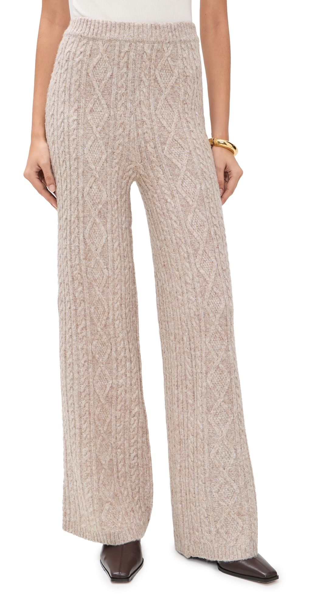 4th & Reckless Cara Trousers Taupe S