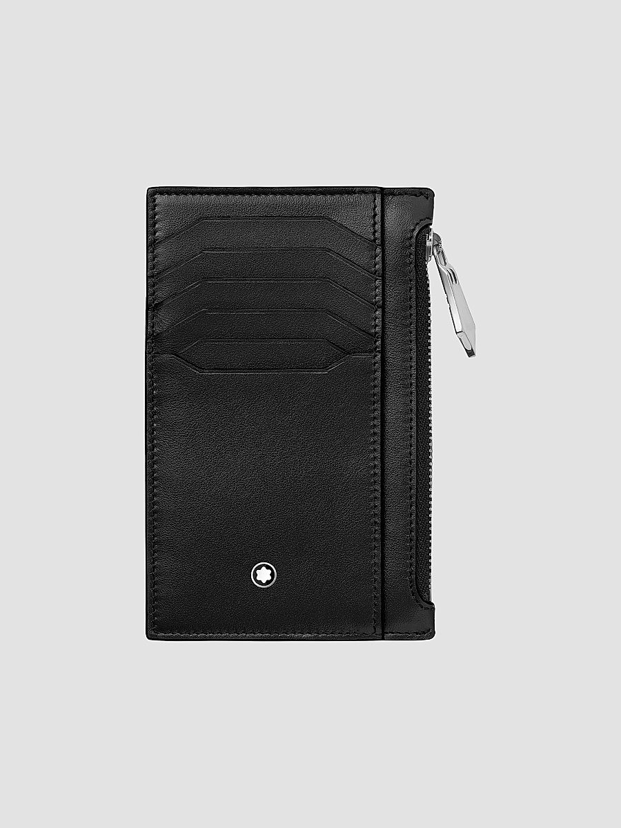 Montblanc Men's Meisterstück Leather Pocket Holder - Black