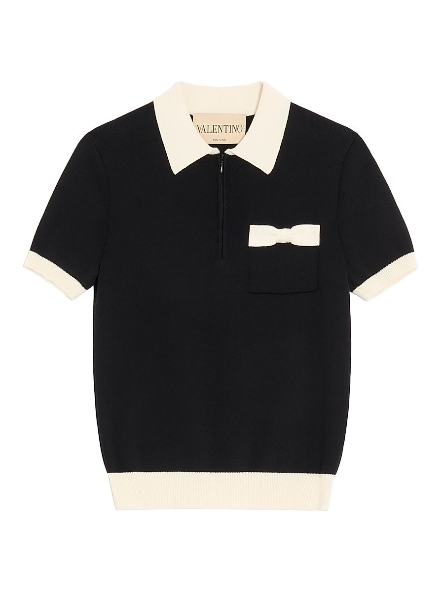 Women's Cotton Sweater - Black Latte - Size XL