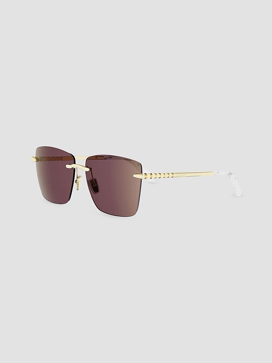 Women's Serpenti Viper 60MM Square Sunglasses - Gold