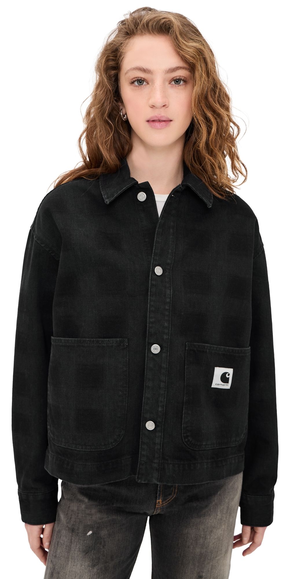 Carhartt WIP Everson Shirt Jacket Everson Print/Black M
