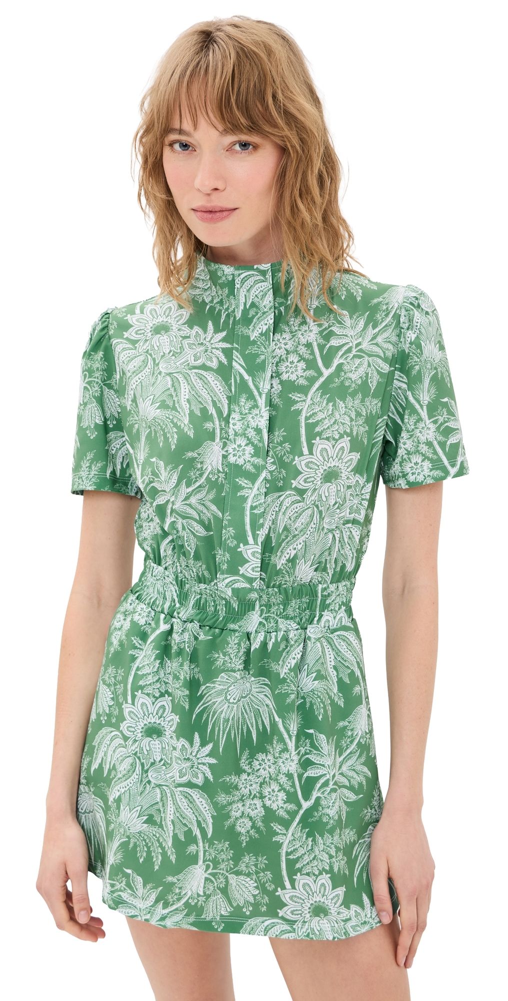 Byrdie Golf Social Wear Dockside Dress Fairway Sage Rpt L