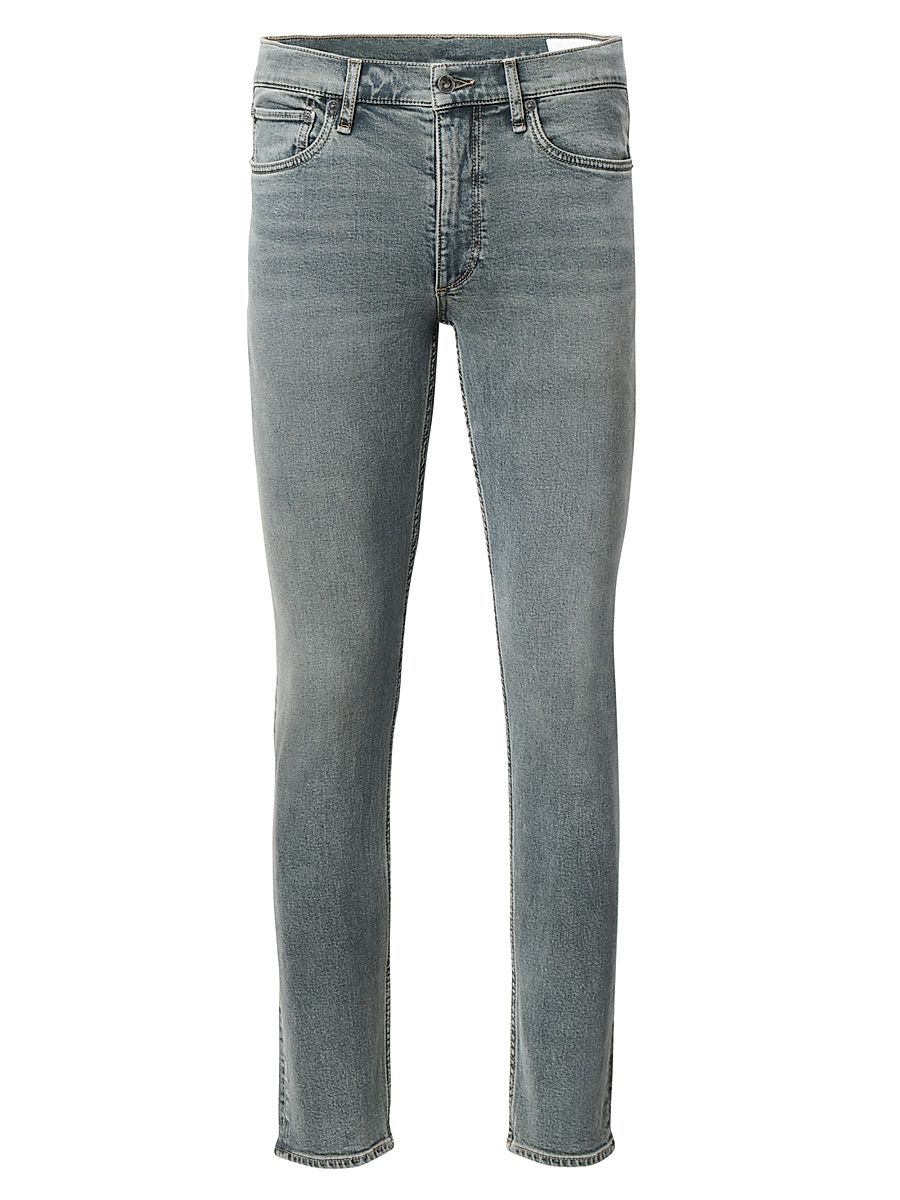 rag & bone Men's Fit 2 Authentic Stretch Slim-Fit Jeans - Granite Blue - Size 38