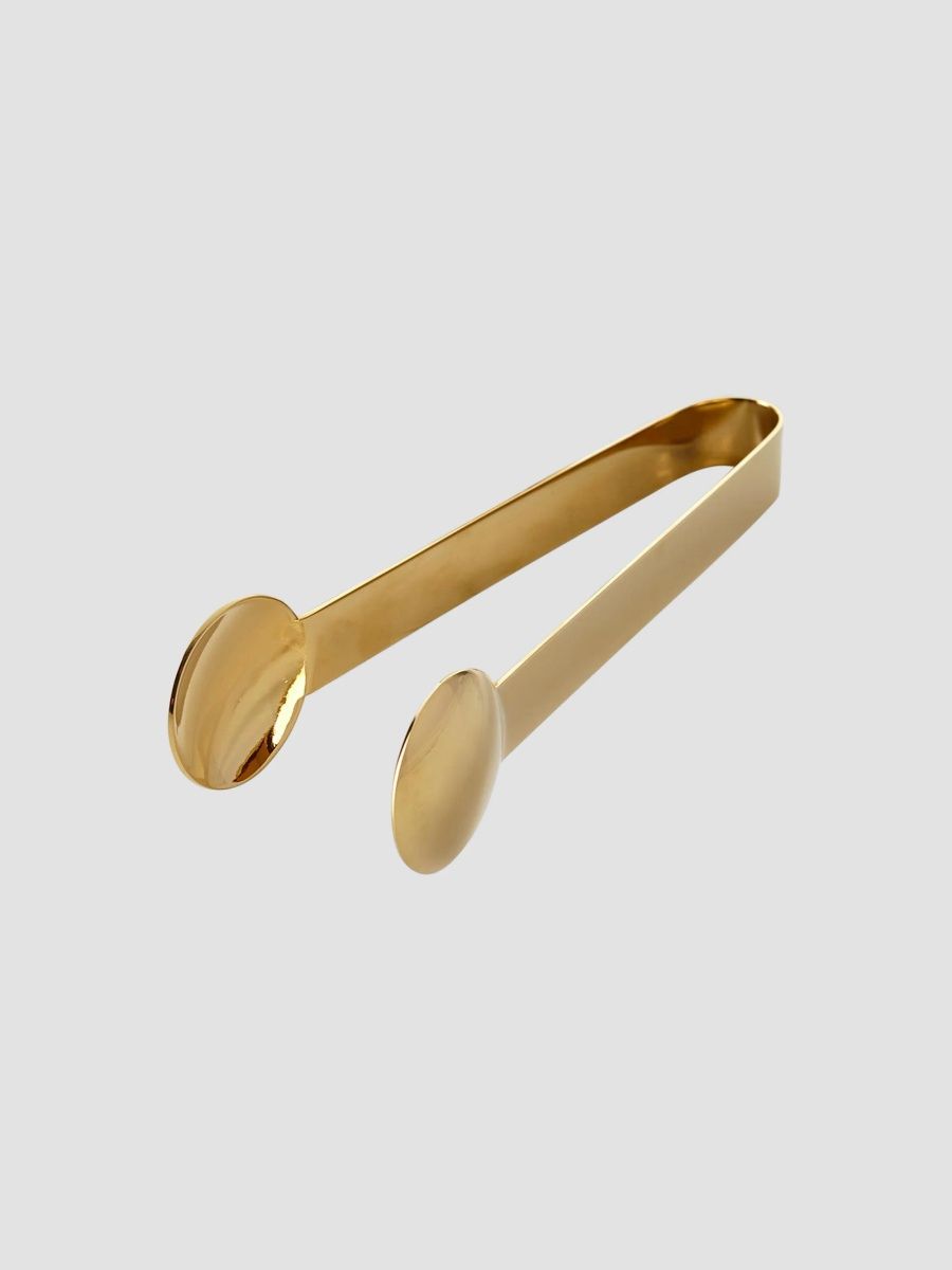AERIN Mattea Ice Tongs - Gold