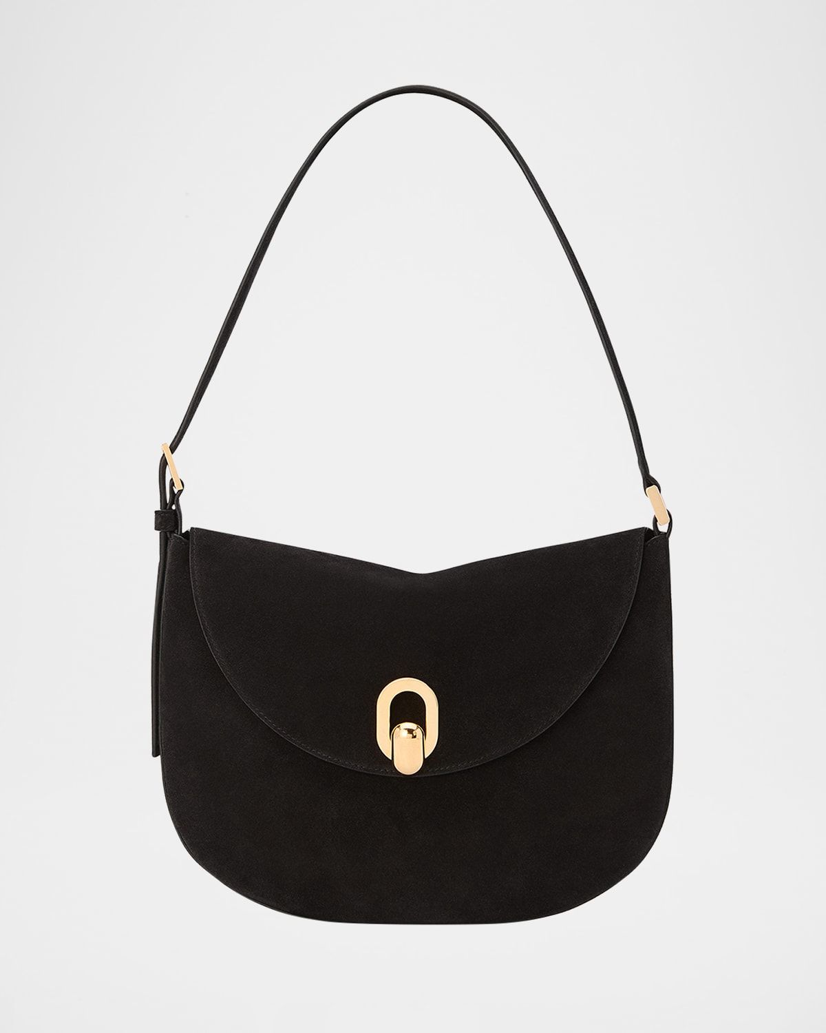 The Tondo Suede Hobo Bag