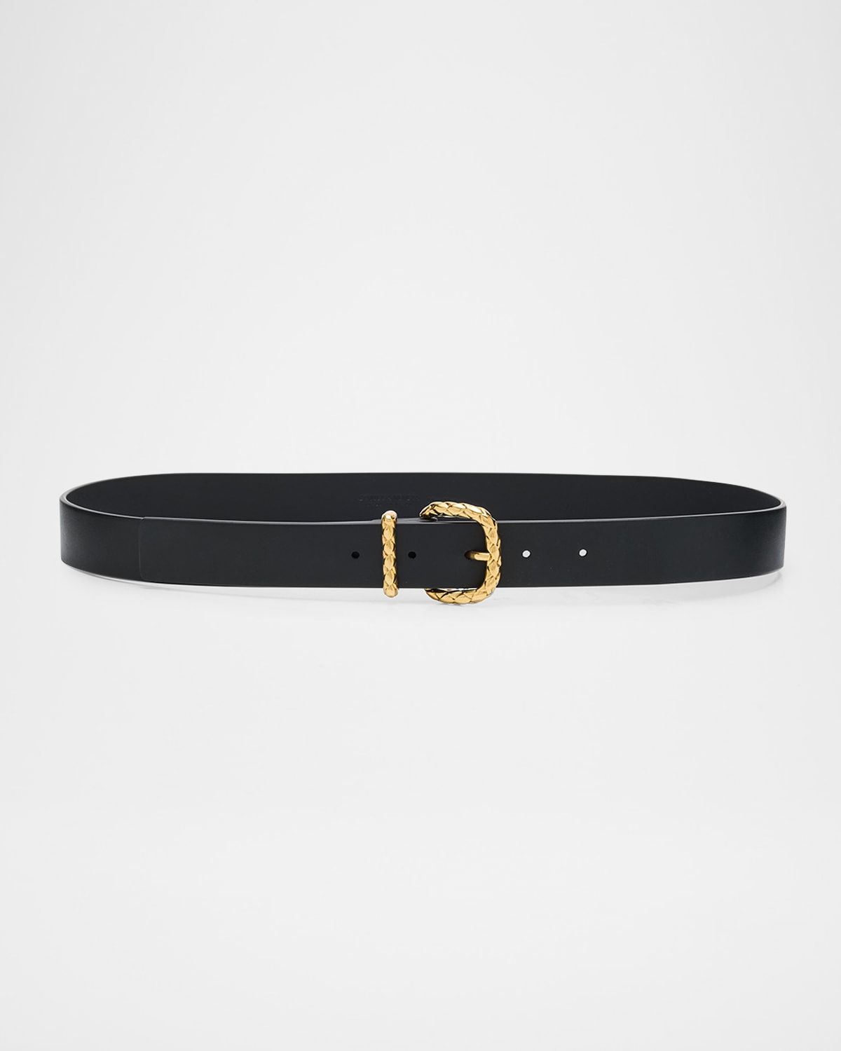 Coaxial Leather Belt