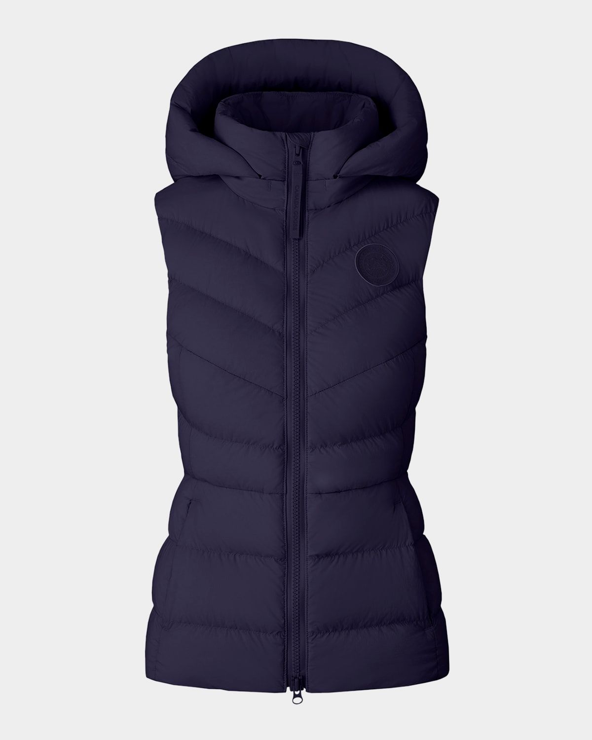 Clair Hooded Down Puffer Vest